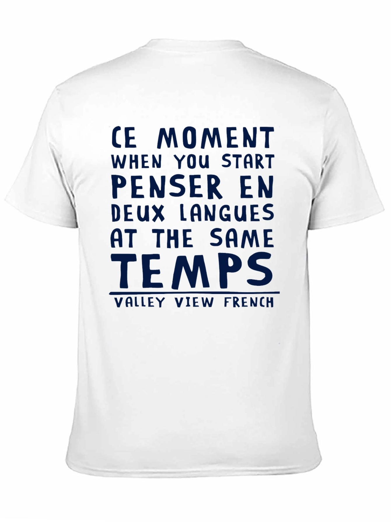 Bilingual French T-Shirt - Funny Language Tee