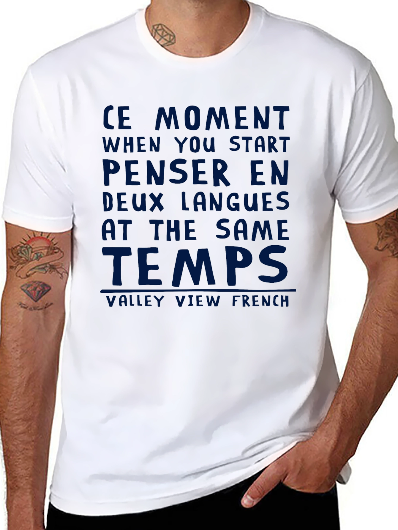 Bilingual French T-Shirt - Funny Language Tee