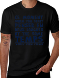 Bilingual French T-Shirt - Funny Language Tee