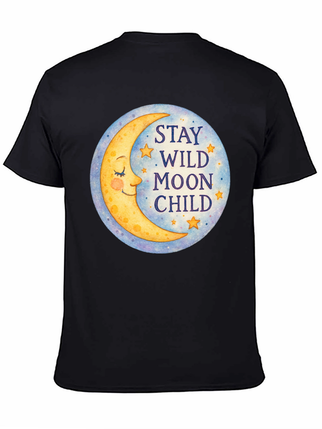 Stay Wild Moon Child Graphic Tee - Celestial T-Shirt