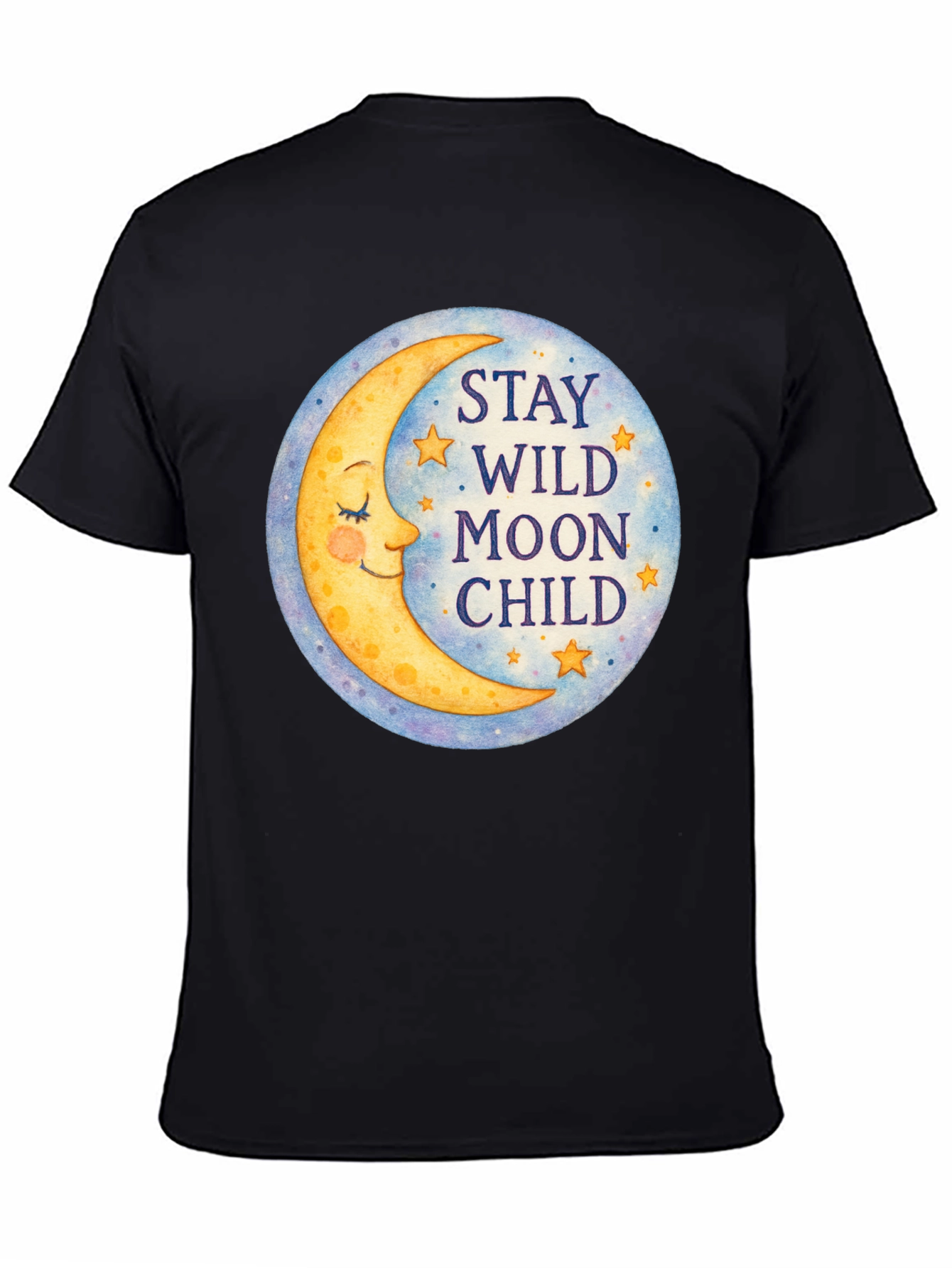 Stay Wild Moon Child Graphic Tee - Celestial T-Shirt