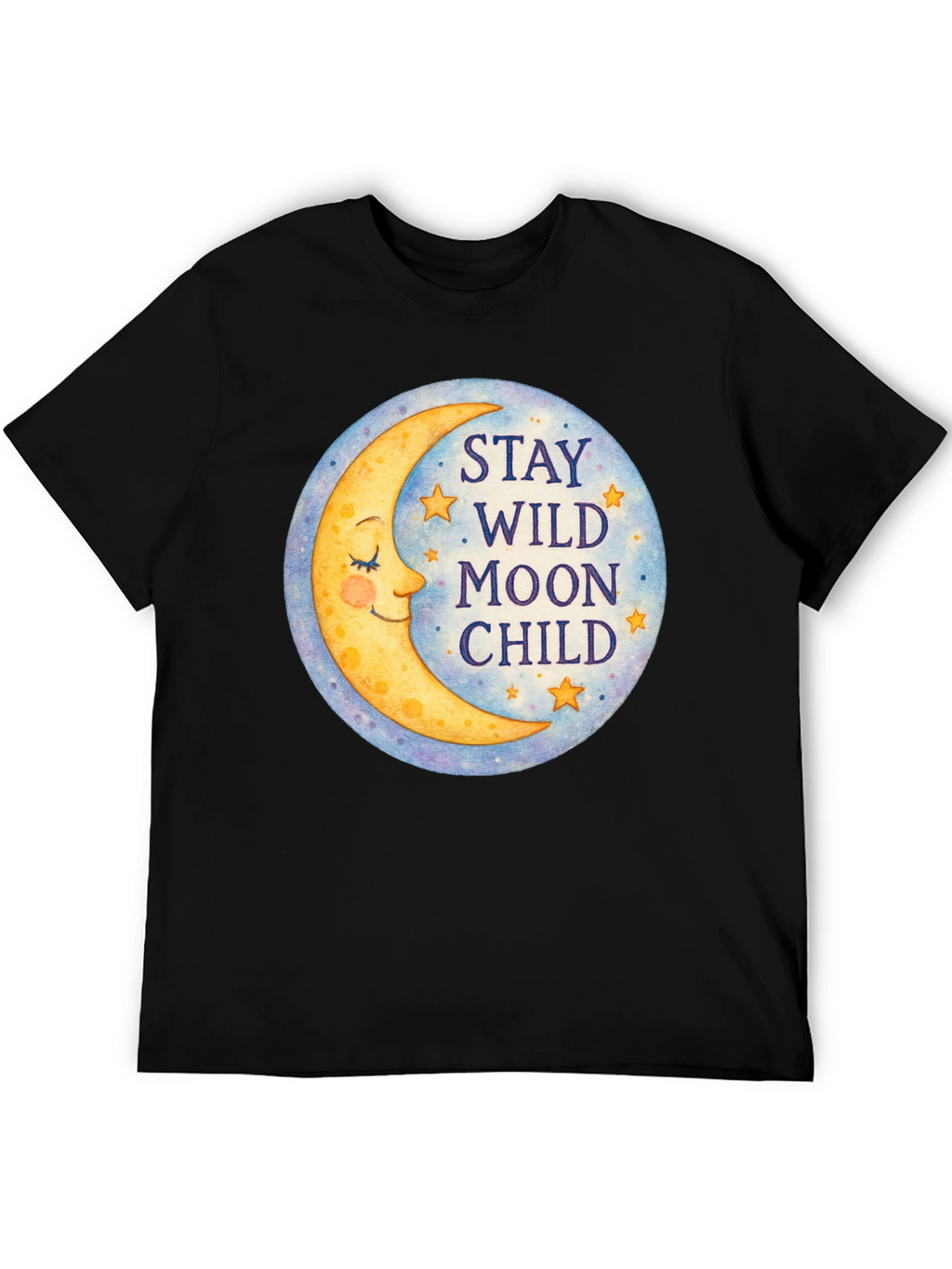 Stay Wild Moon Child Graphic Tee - Celestial T-Shirt