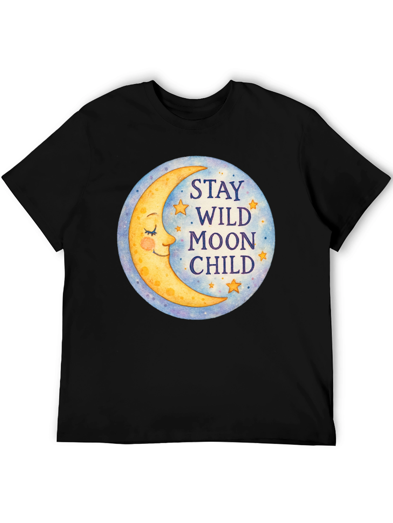 Stay Wild Moon Child Graphic Tee - Celestial T-Shirt