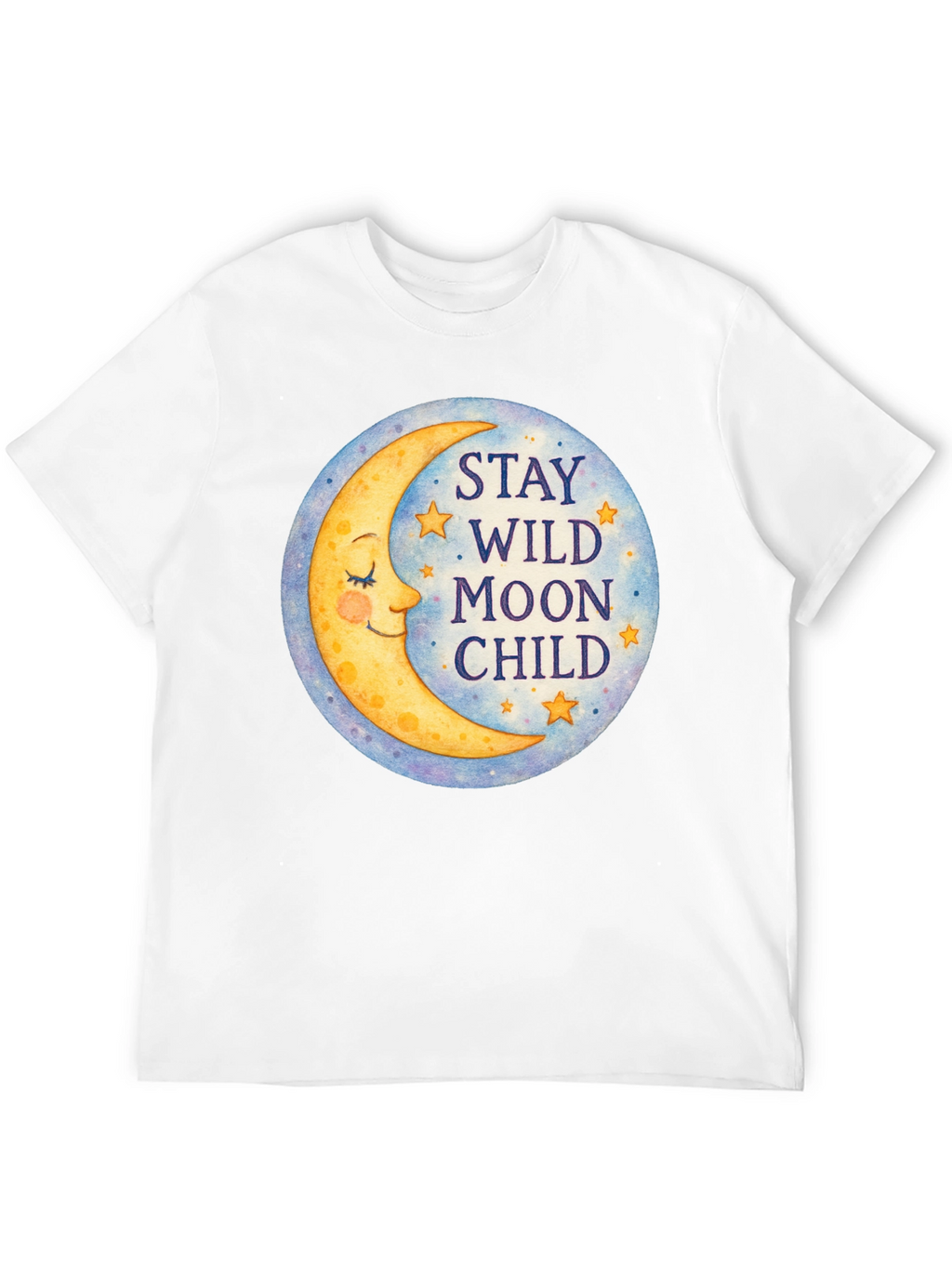 Stay Wild Moon Child Graphic Tee - Celestial T-Shirt