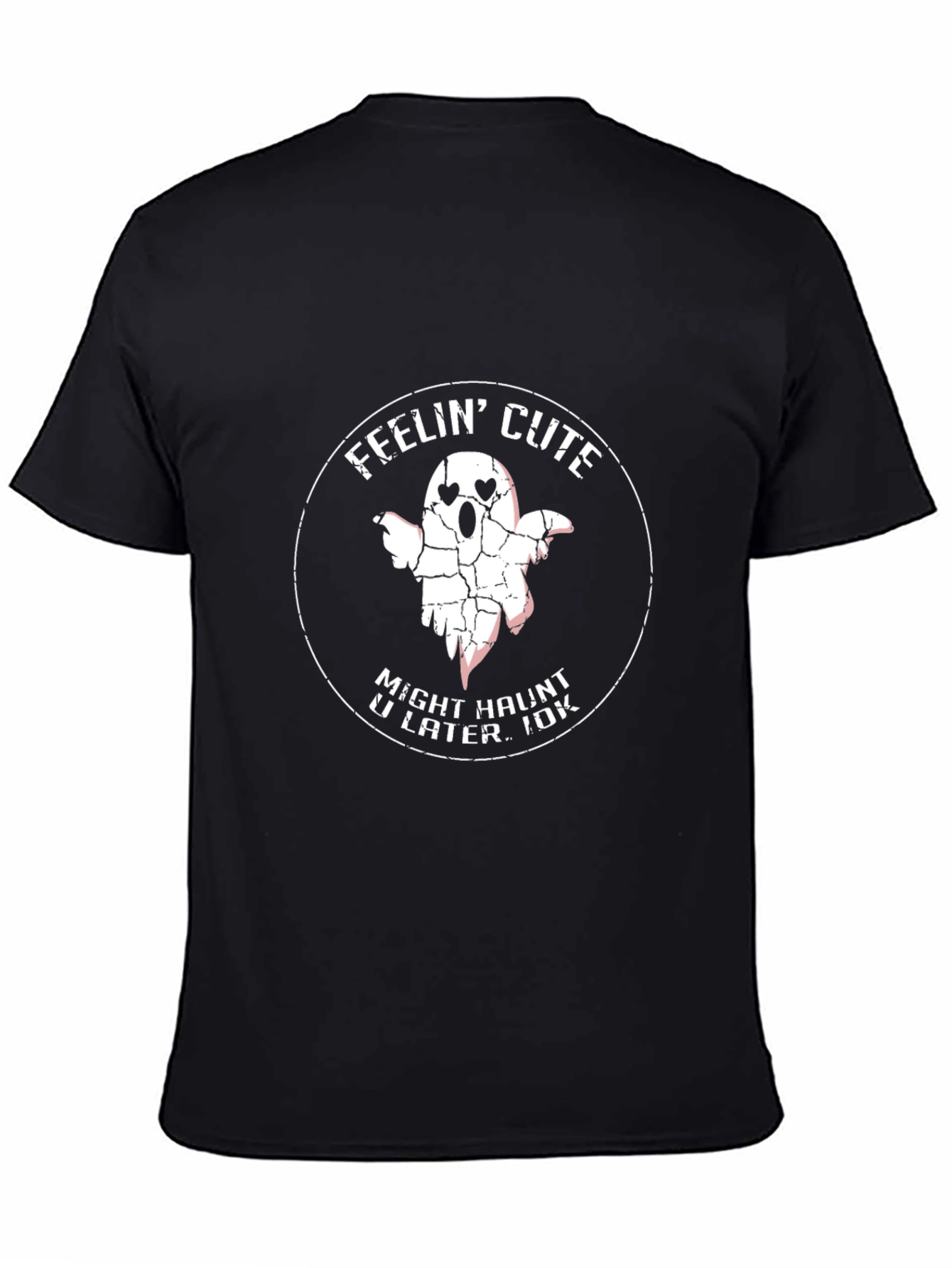 Feelin Cute Ghost Graphic T-Shirt