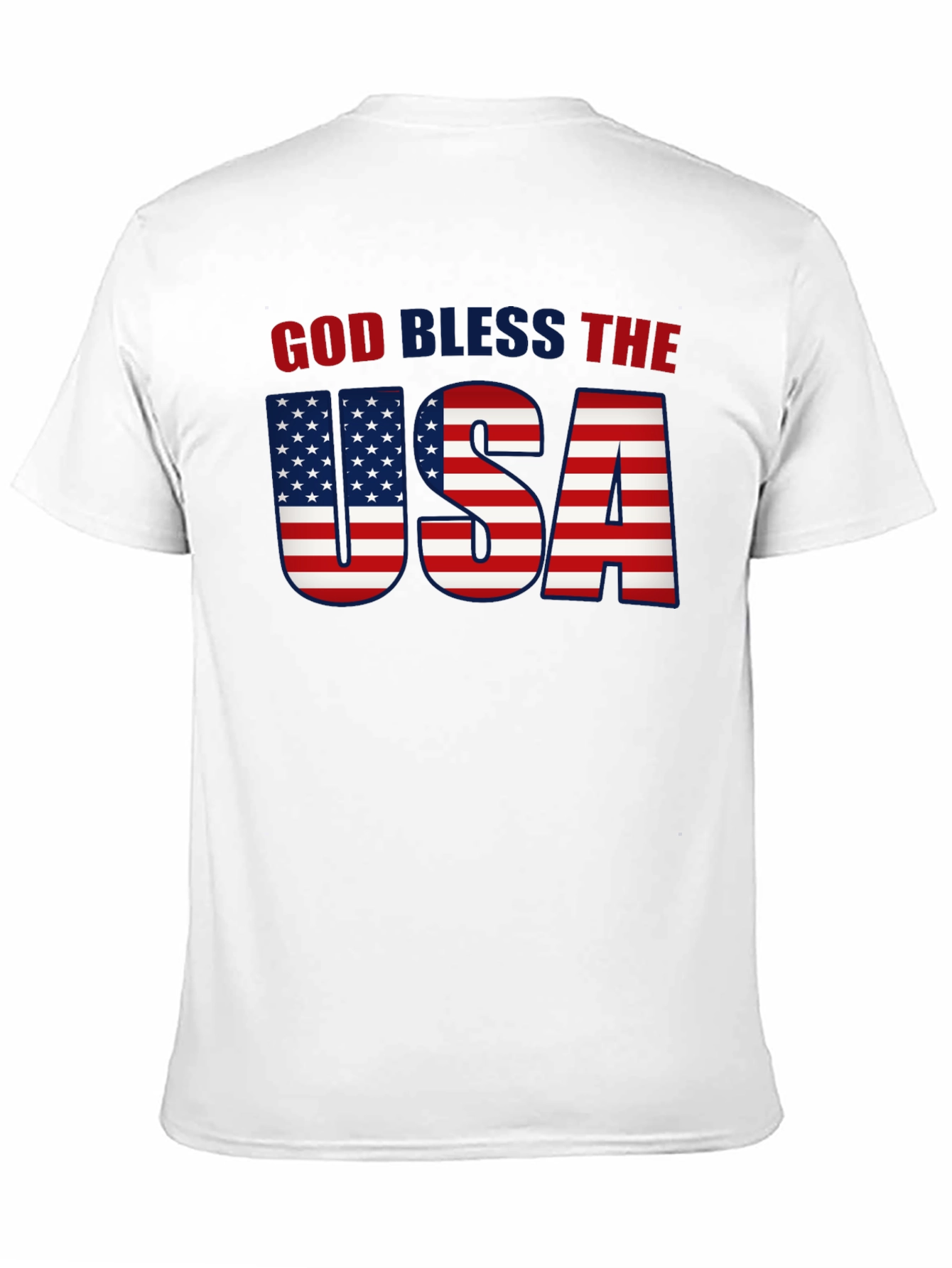 God Bless The USA Patriotic T-Shirt