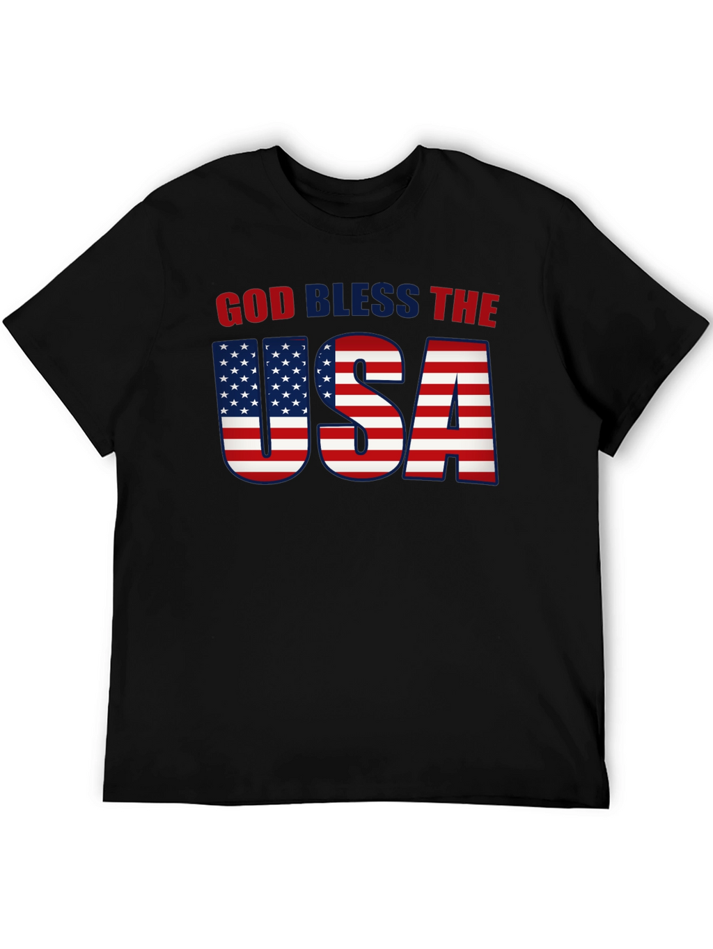 God Bless The USA Patriotic T-Shirt