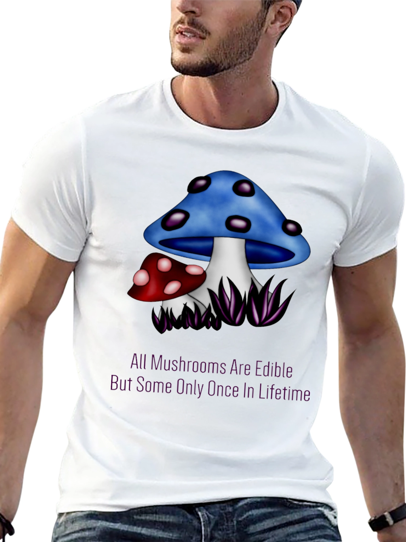 Mushroom Edible T-Shirt