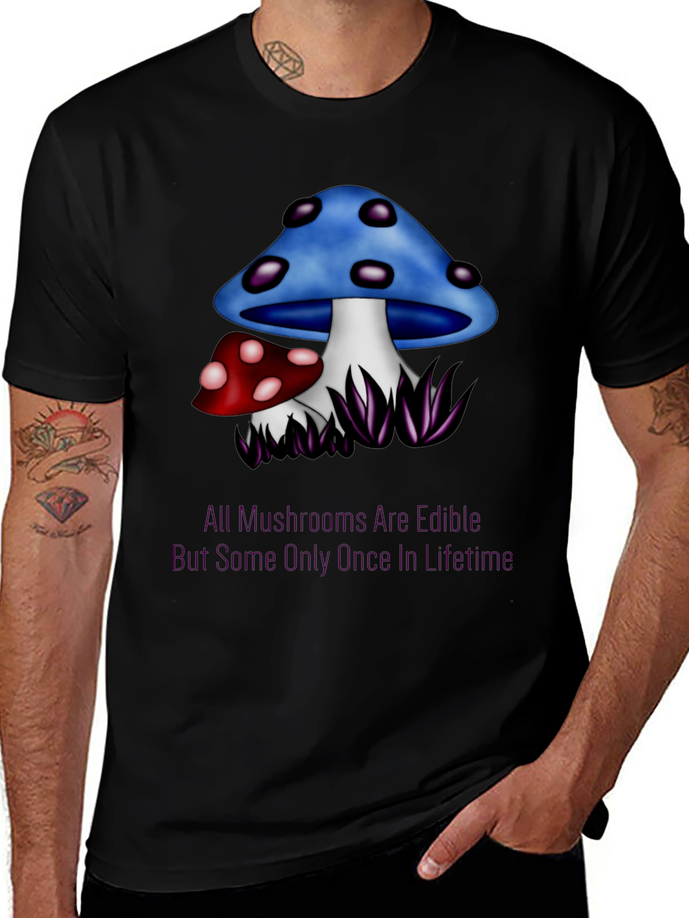 Mushroom Edible T-Shirt