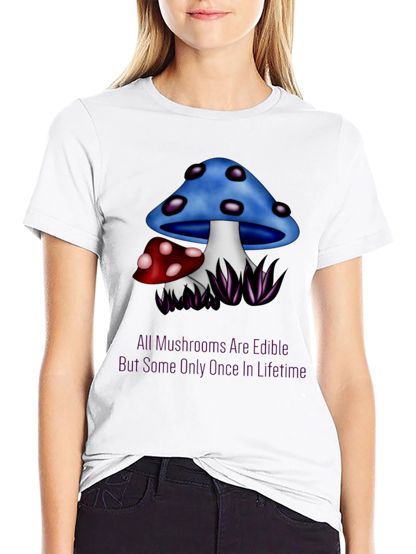 Mushroom Edible T-Shirt