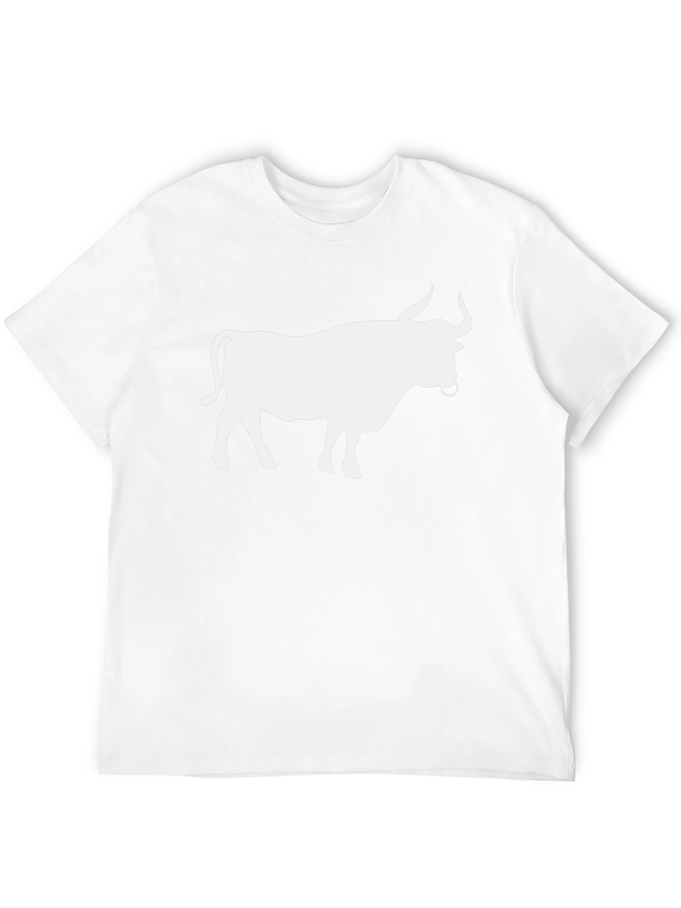 Bull Graphic Tee - Cool Animal Design