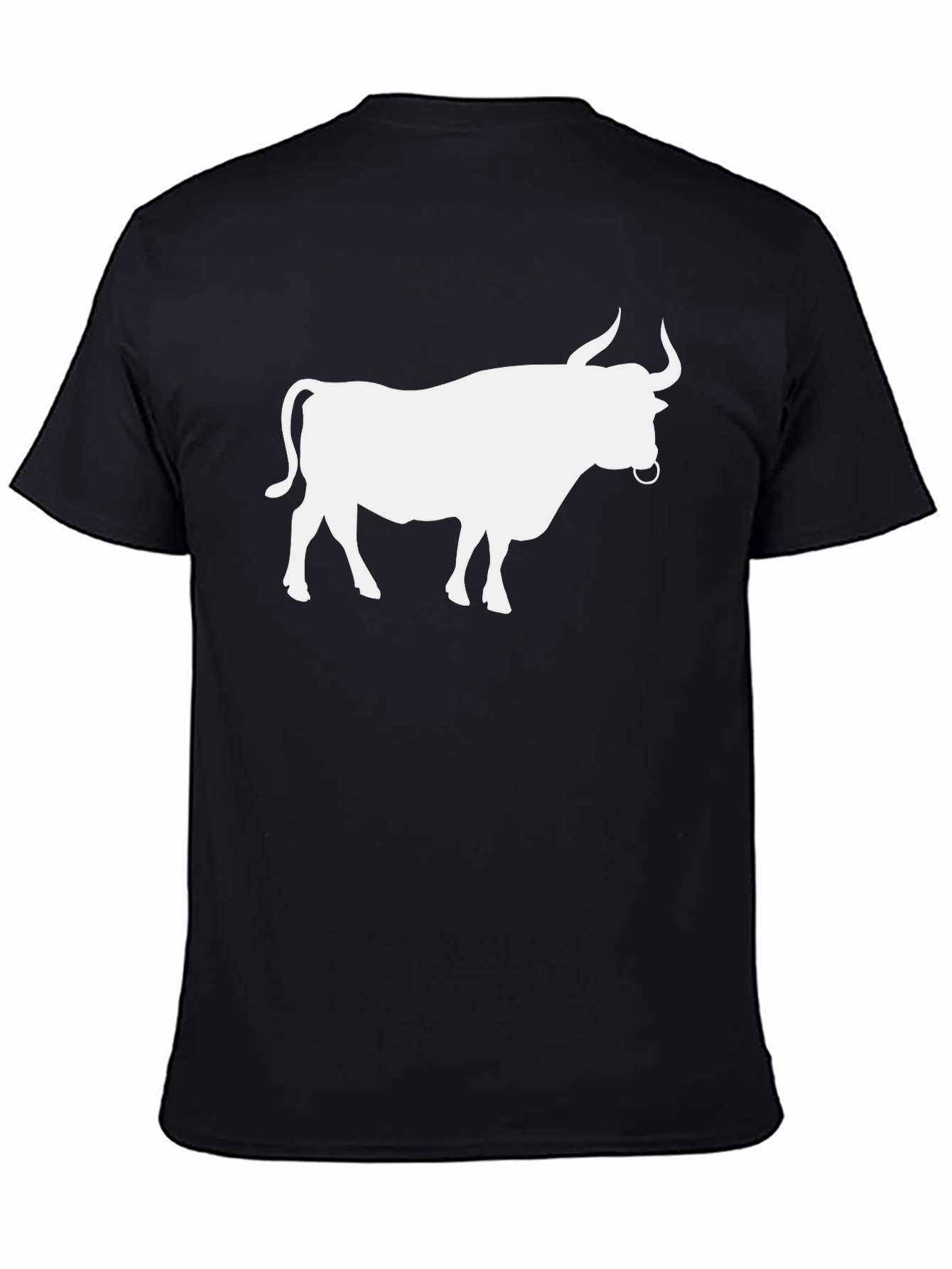 Bull Graphic Tee - Cool Animal Design