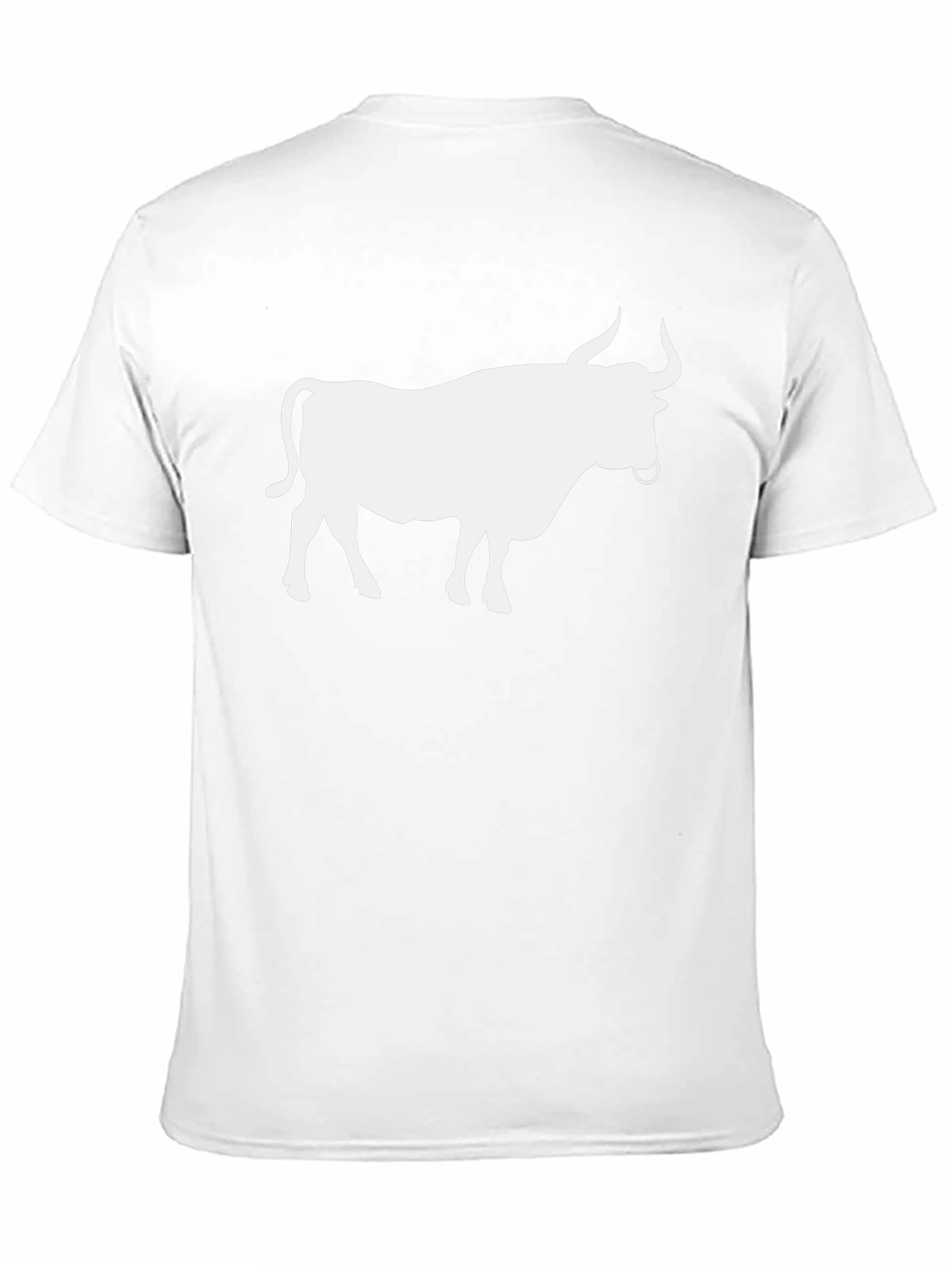 Bull Graphic Tee - Cool Animal Design