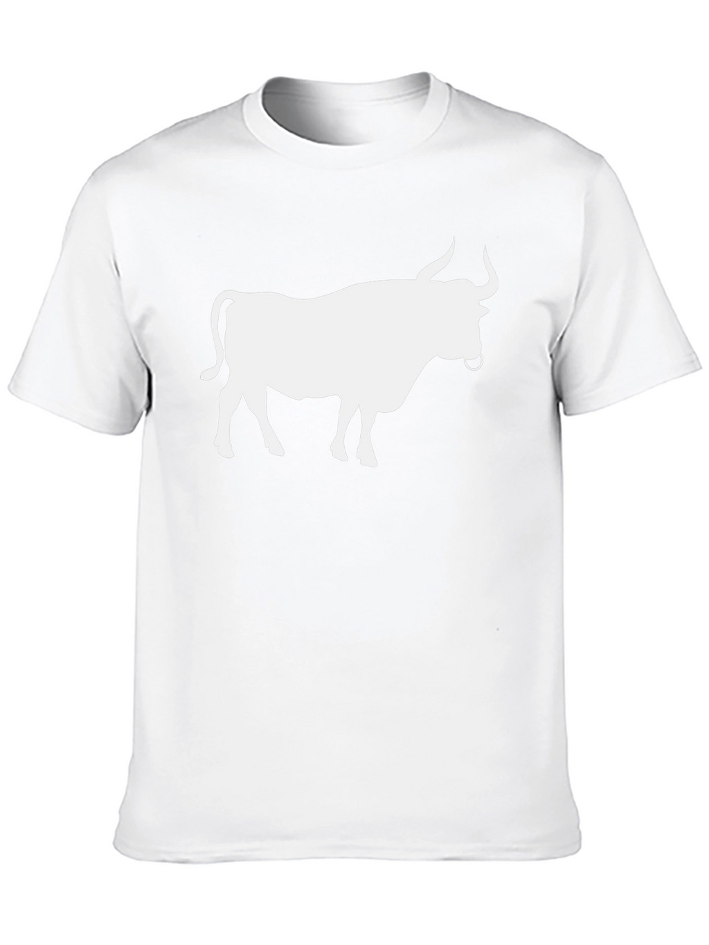 Bull Graphic Tee - Cool Animal Design