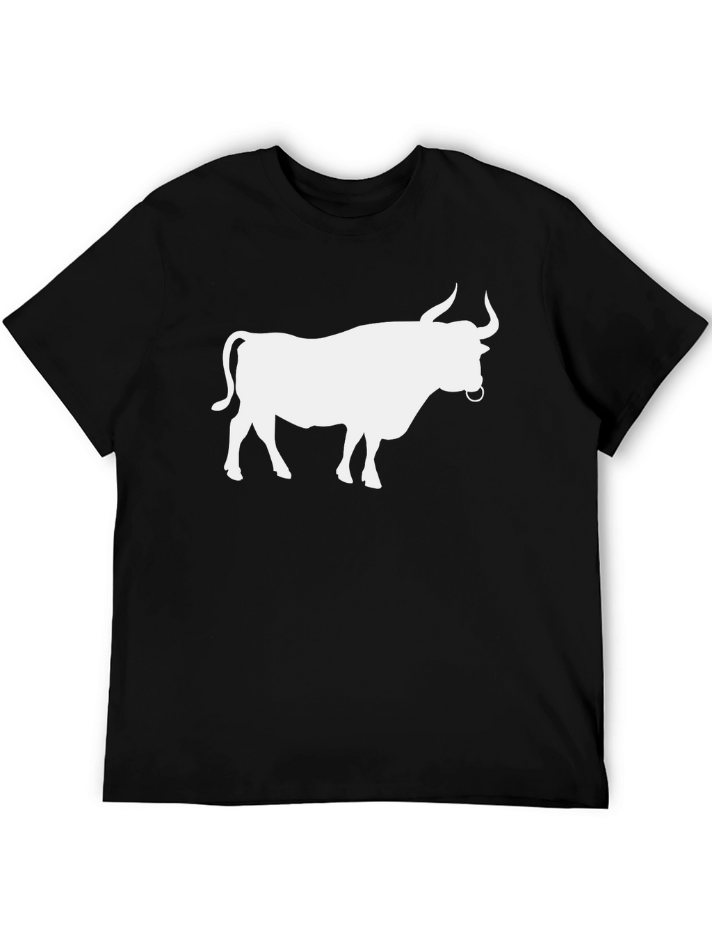 Bull Graphic Tee - Cool Animal Design