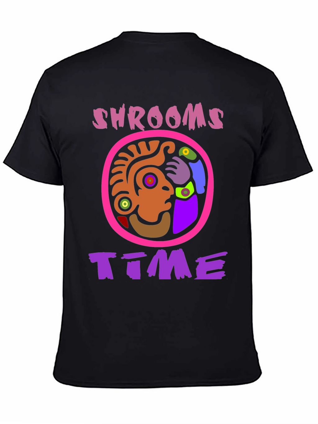 Shrooms Time Graphic Tee - Psychedelic Fun