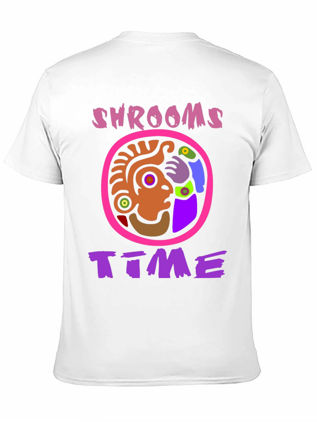 Shrooms Time Graphic Tee - Psychedelic Fun