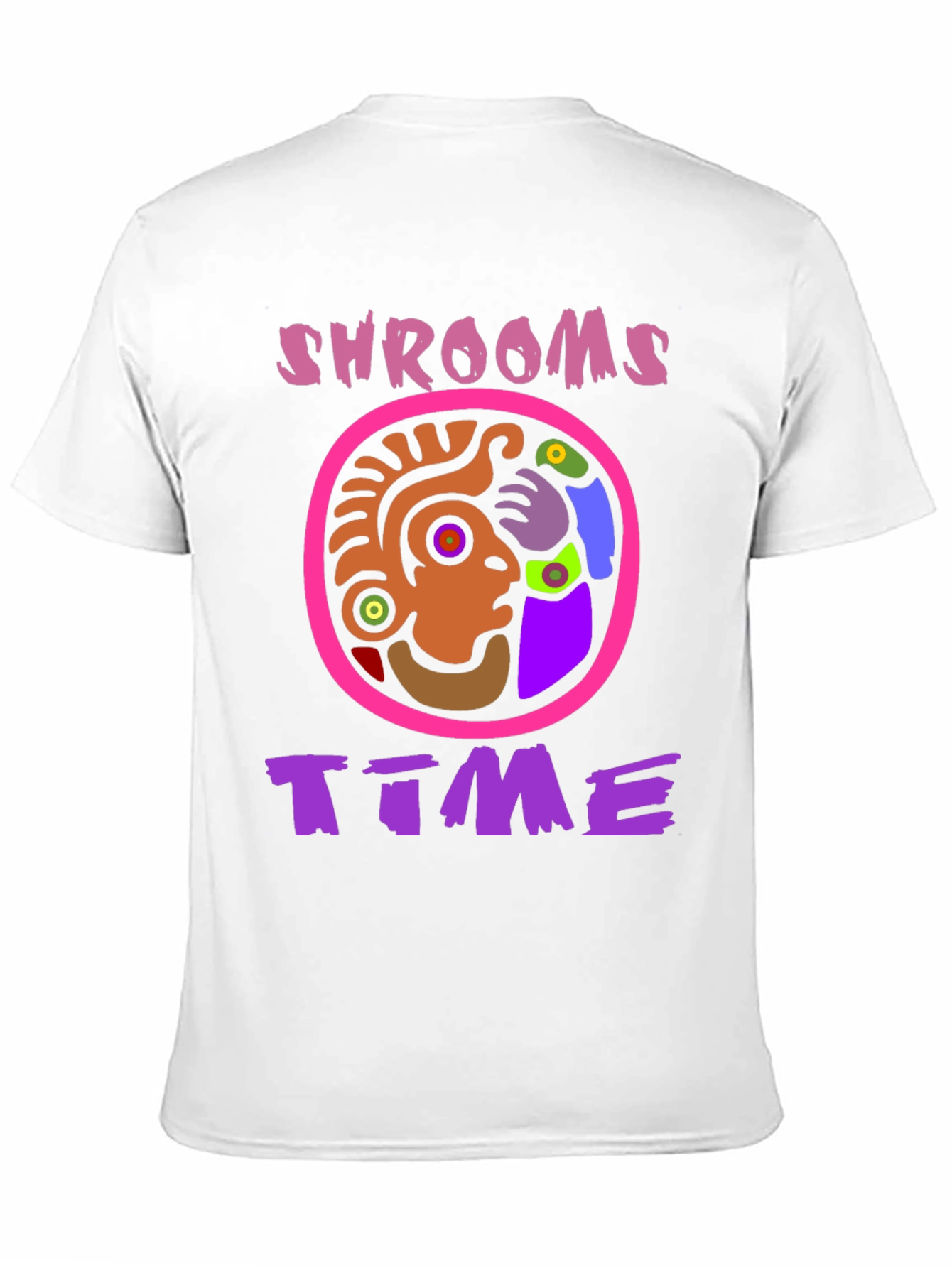 Shrooms Time Graphic Tee - Psychedelic Fun