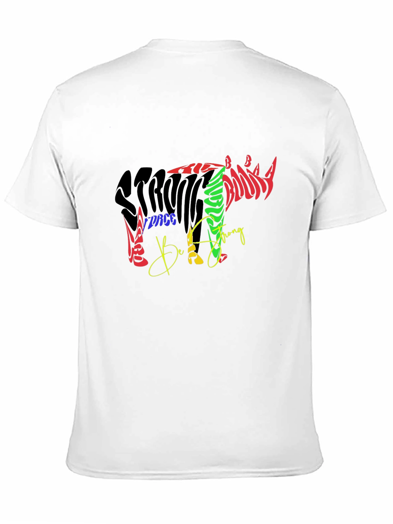 Strong Rhino Graphic T-Shirt