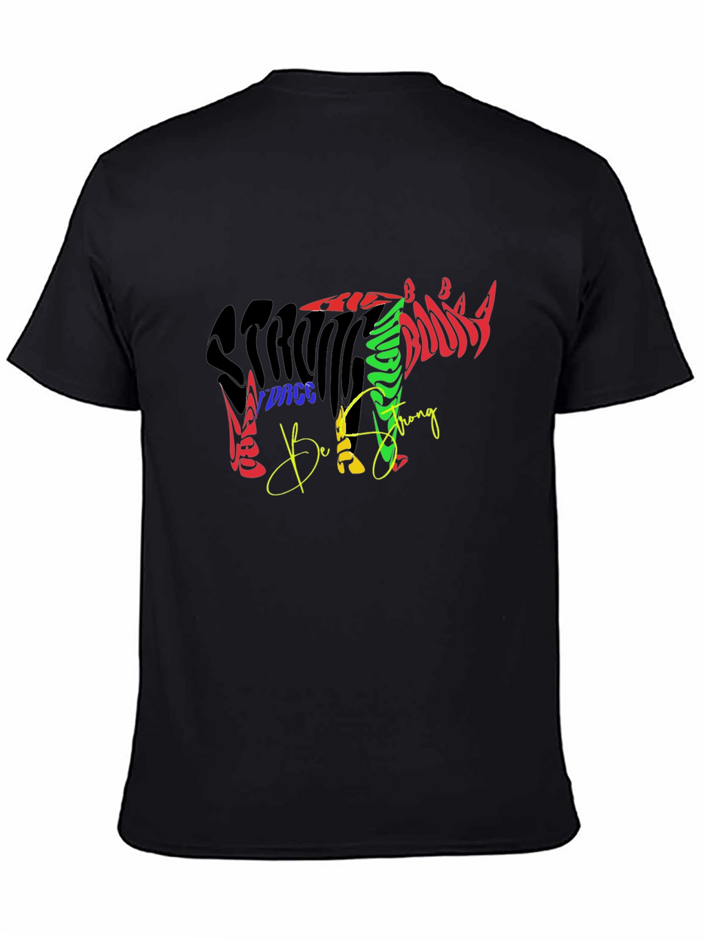 Strong Rhino Graphic T-Shirt