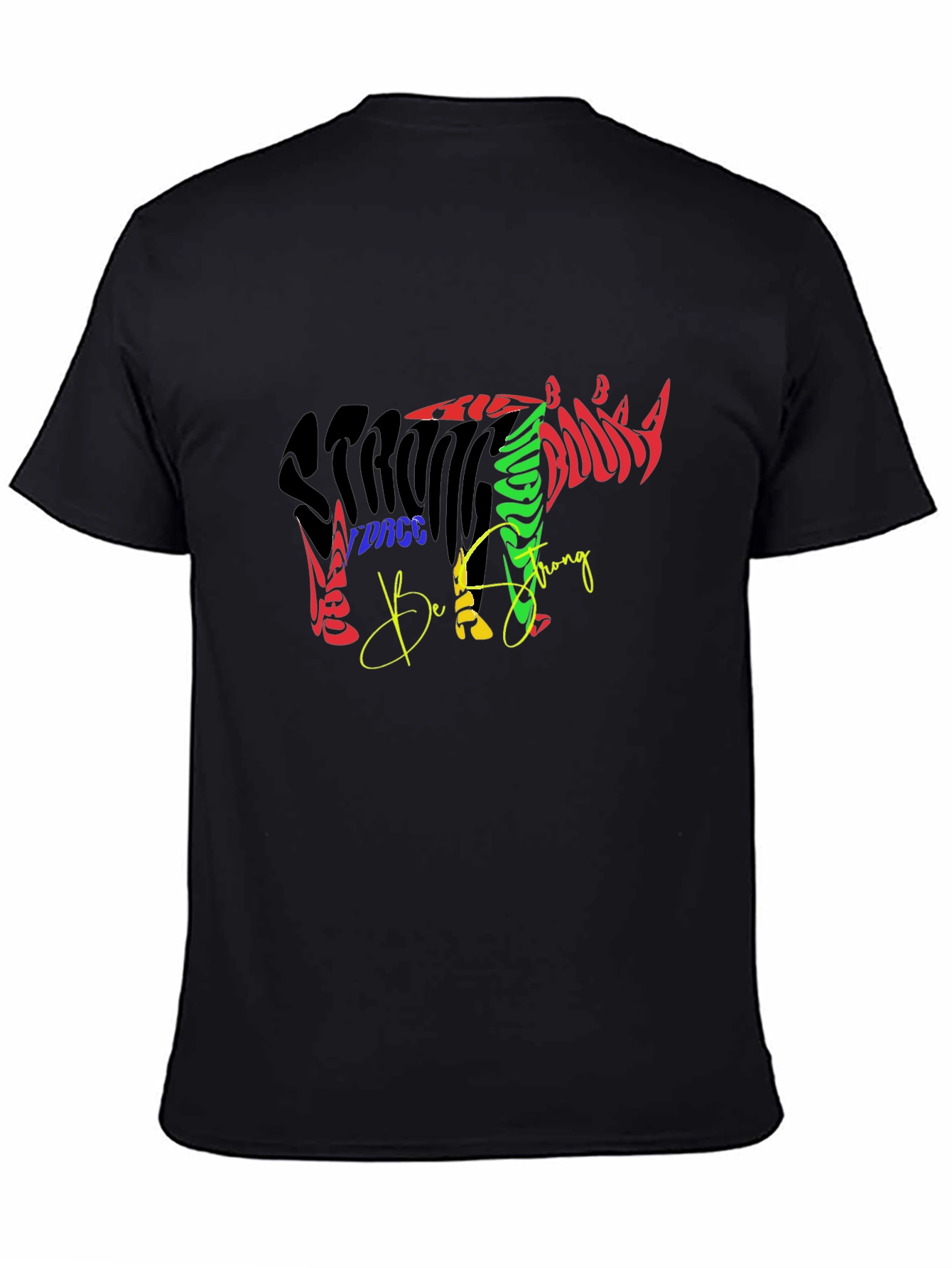 Strong Rhino Graphic T-Shirt