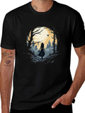 Mystic Moonlit Witch T-Shirt