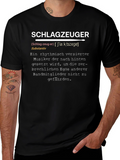 Drummer Definition T-Shirt - German Humor