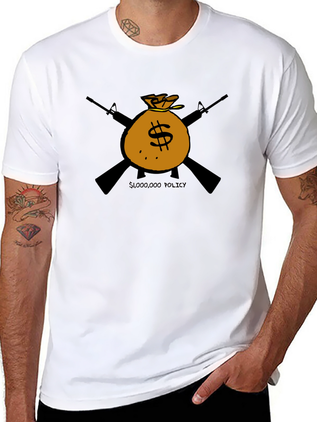 Million Dollar Policy Graphic Tee