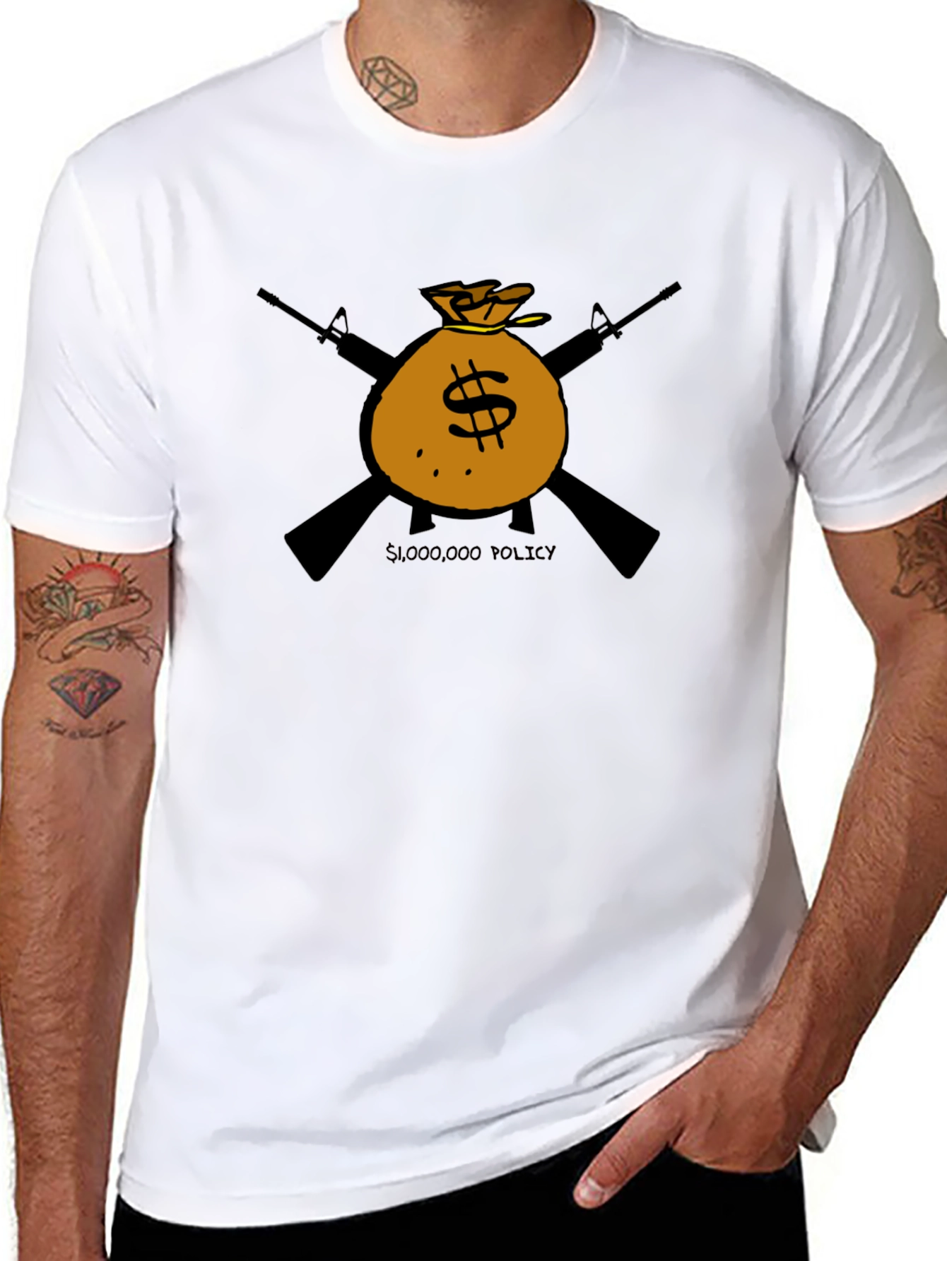 Million Dollar Policy Graphic Tee