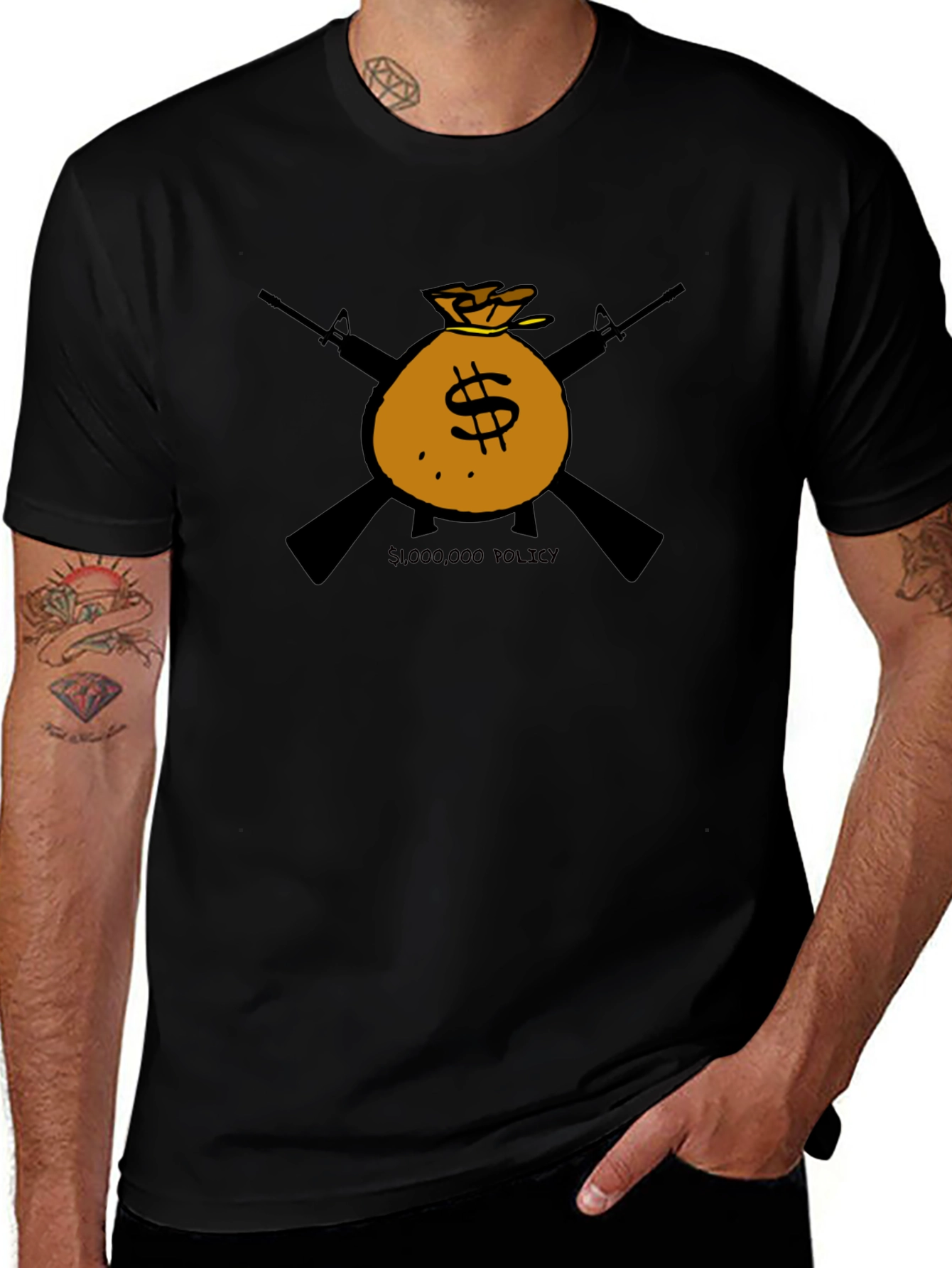 Million Dollar Policy Graphic Tee