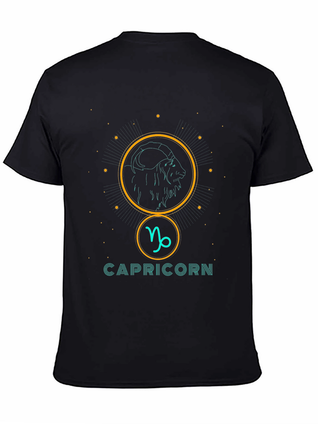 Capricorn Zodiac Sign Graphic Tee