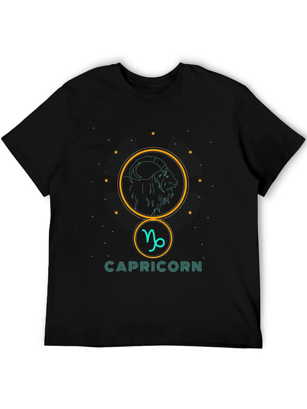 Capricorn Zodiac Sign Graphic Tee