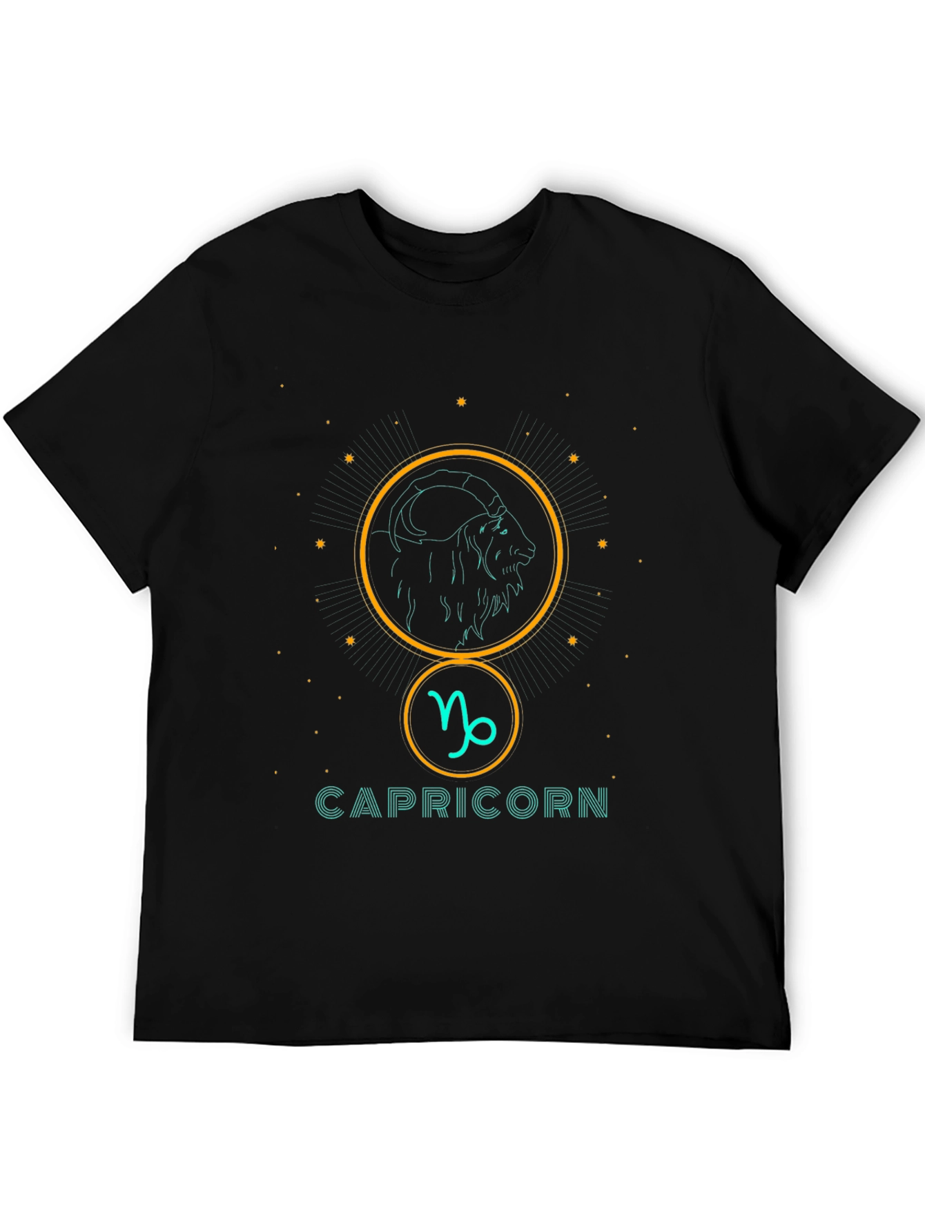 Capricorn Zodiac Sign Graphic Tee