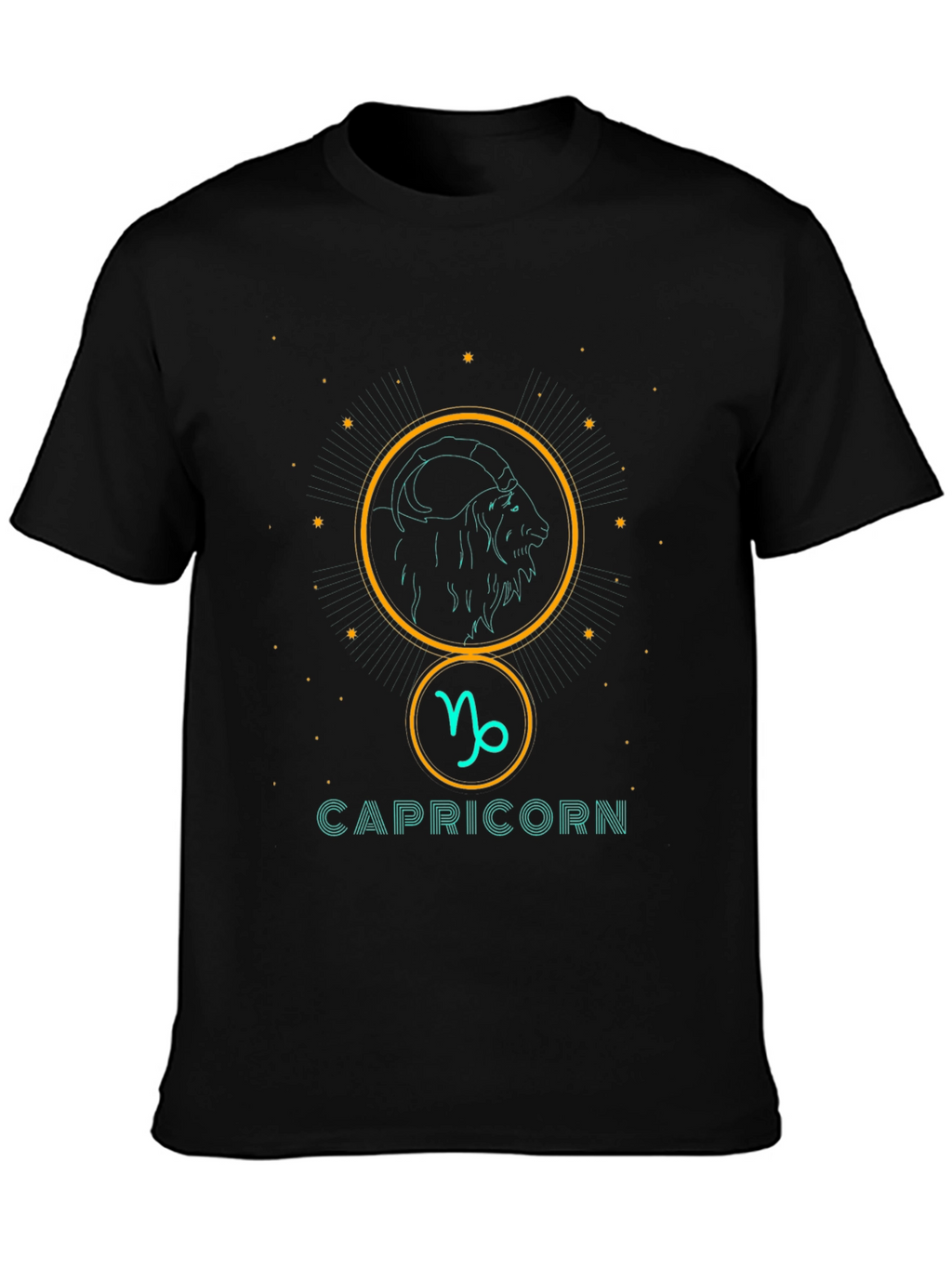 Capricorn Zodiac Sign Graphic Tee