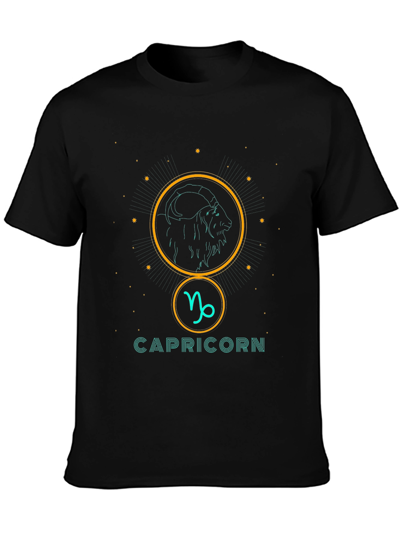 Capricorn Zodiac Sign Graphic Tee