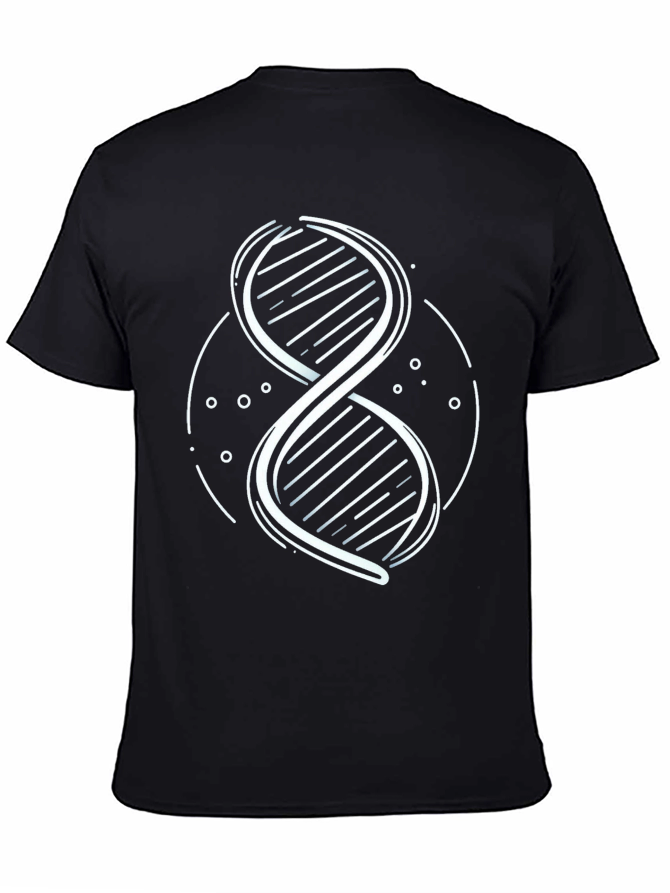 DNA Graphic T-Shirt - Black Science Tee