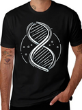 DNA Graphic T-Shirt - Black Science Tee