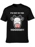 Mooooood T-Shirt - Funny Cow Graphic Tee