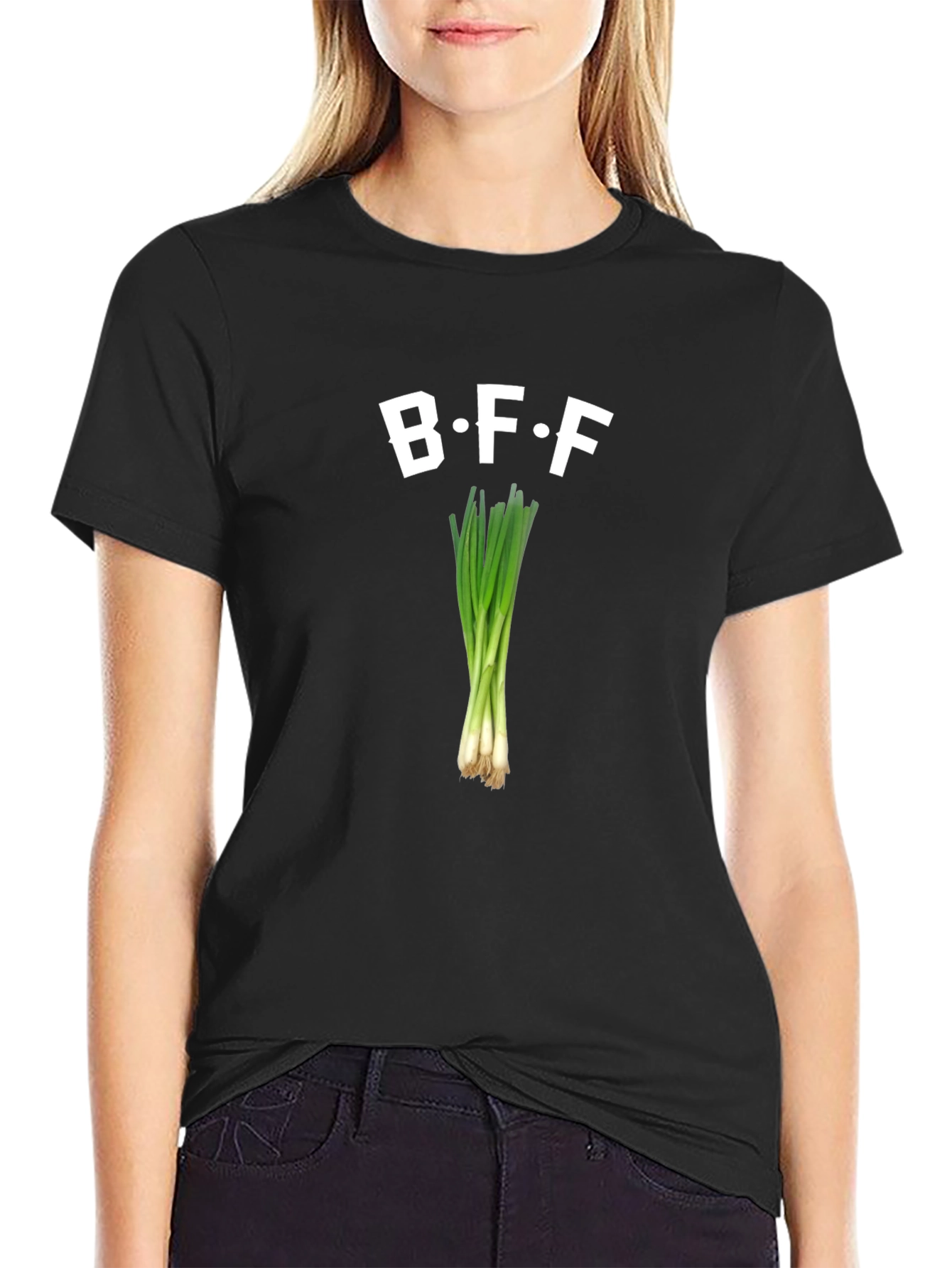 BFF Green Onion Graphic T-Shirt