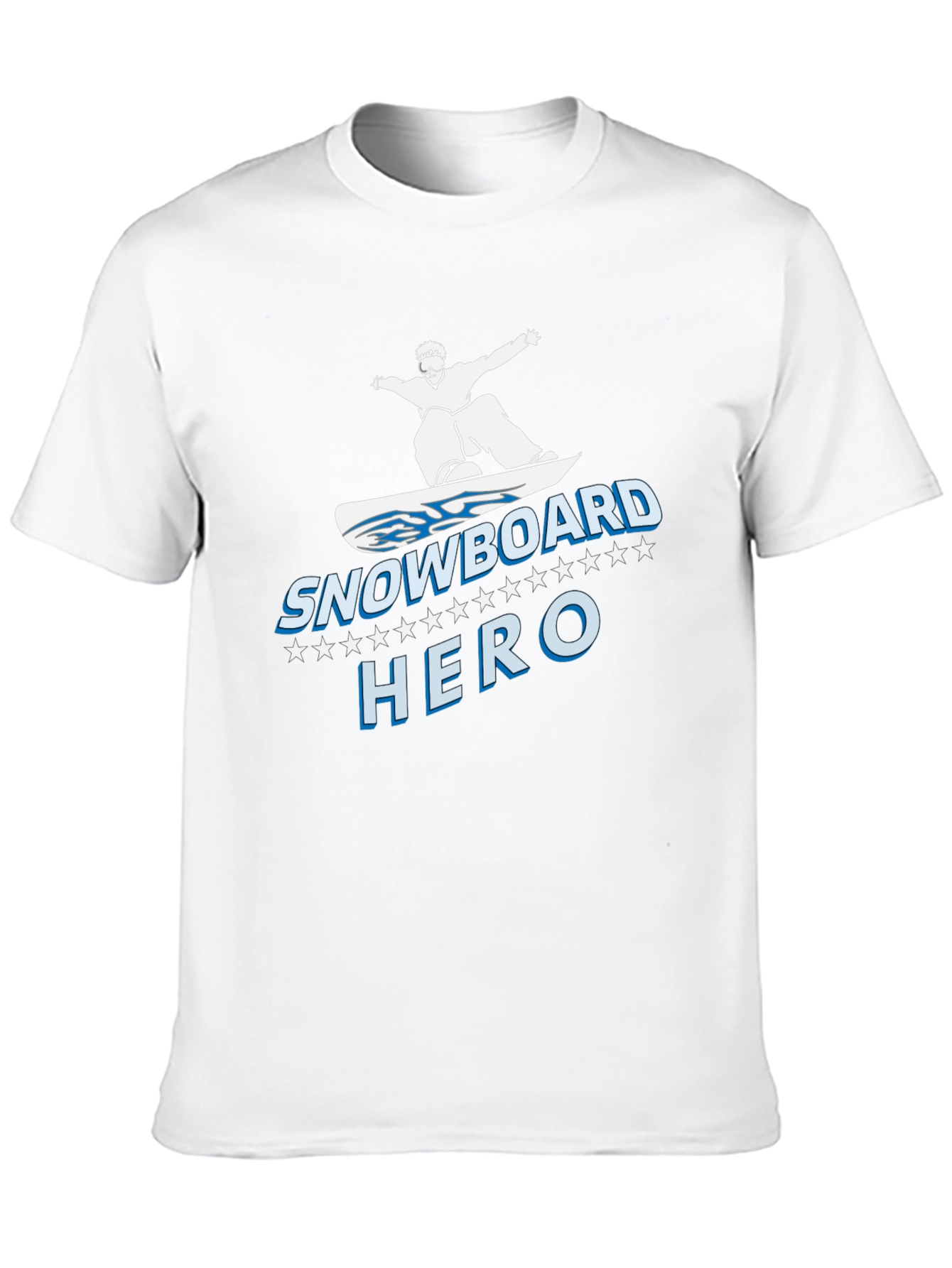 Snowboard Hero Graphic T-Shirt - Black