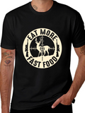 Eat More Fast Food Deer Hunting T-Shirt