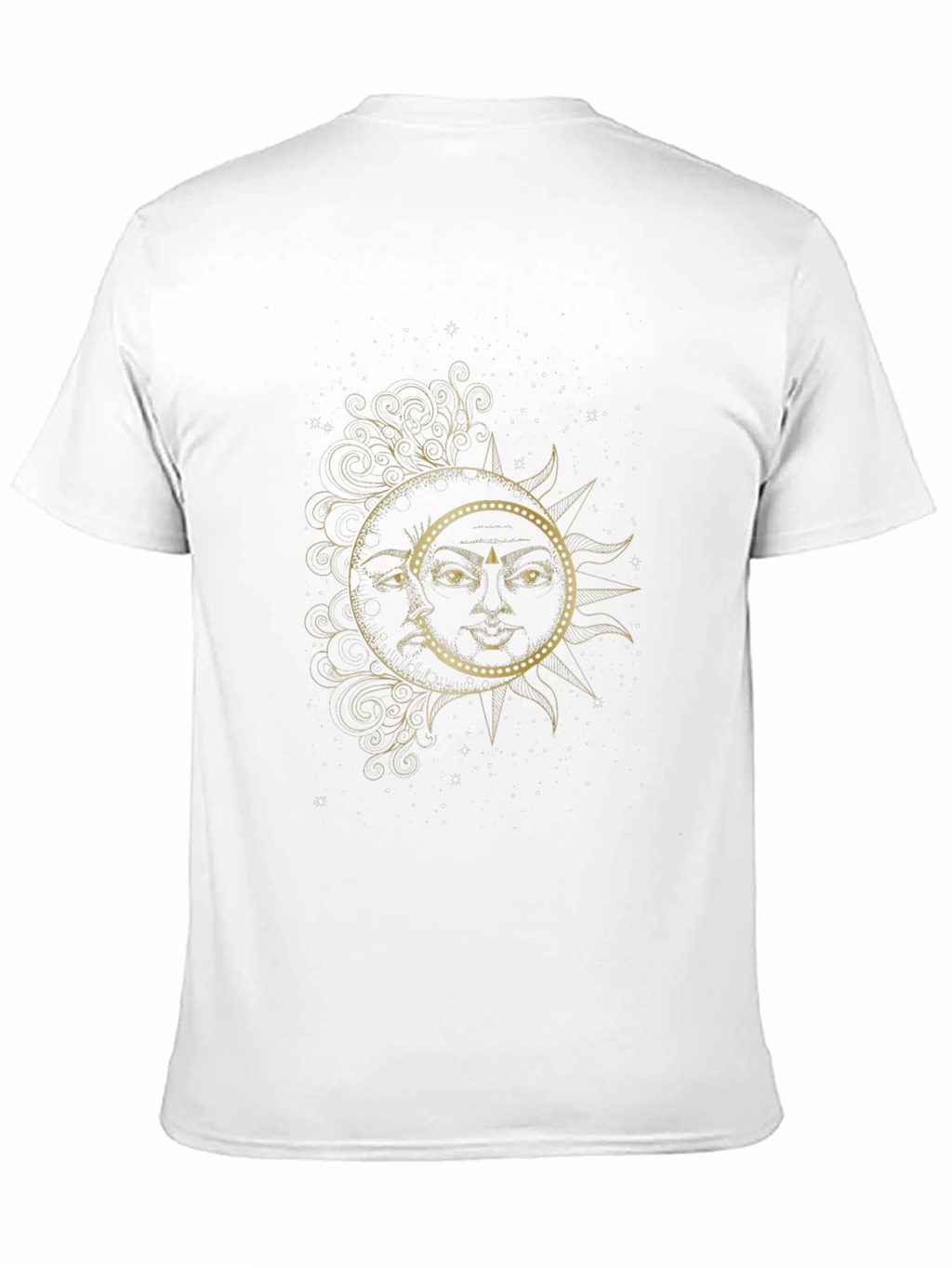 Celestial Sun & Moon Graphic T-Shirt