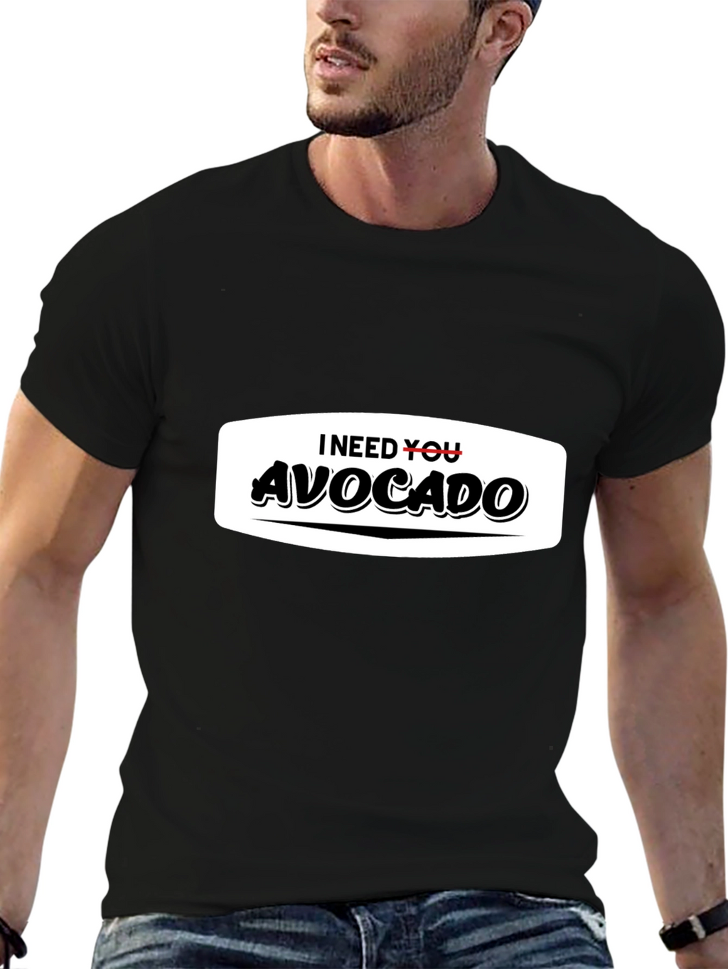 I Need You Avocado Funny Graphic T-Shirt