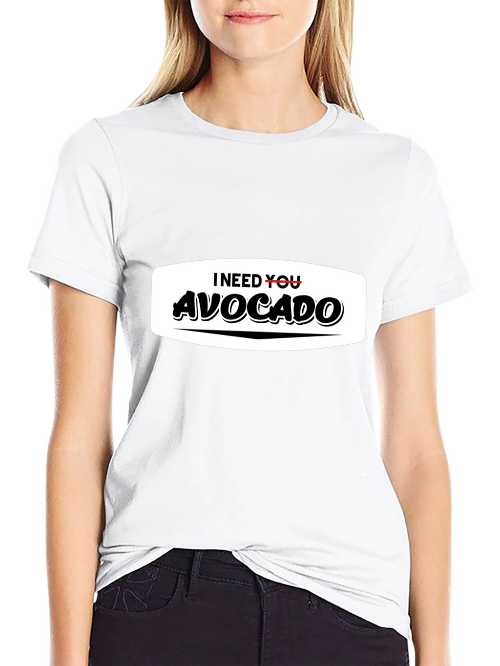 I Need You Avocado Funny Graphic T-Shirt