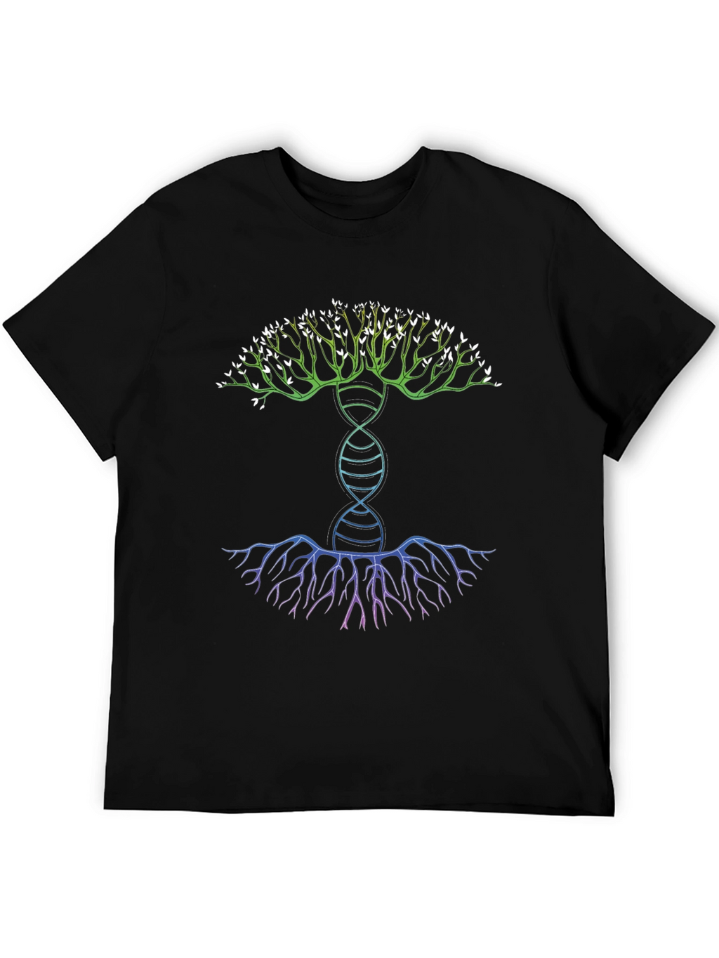 DNA Tree Graphic T-Shirt - Stylish Science Apparel