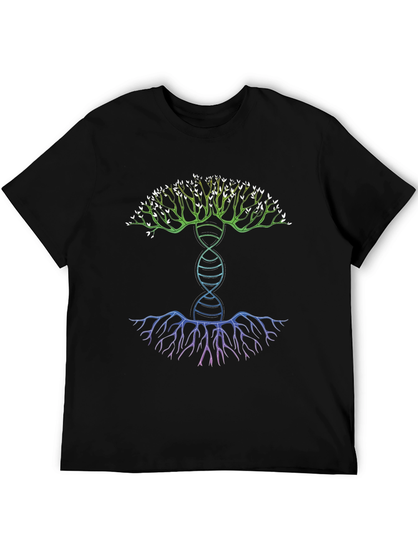DNA Tree Graphic T-Shirt - Stylish Science Apparel