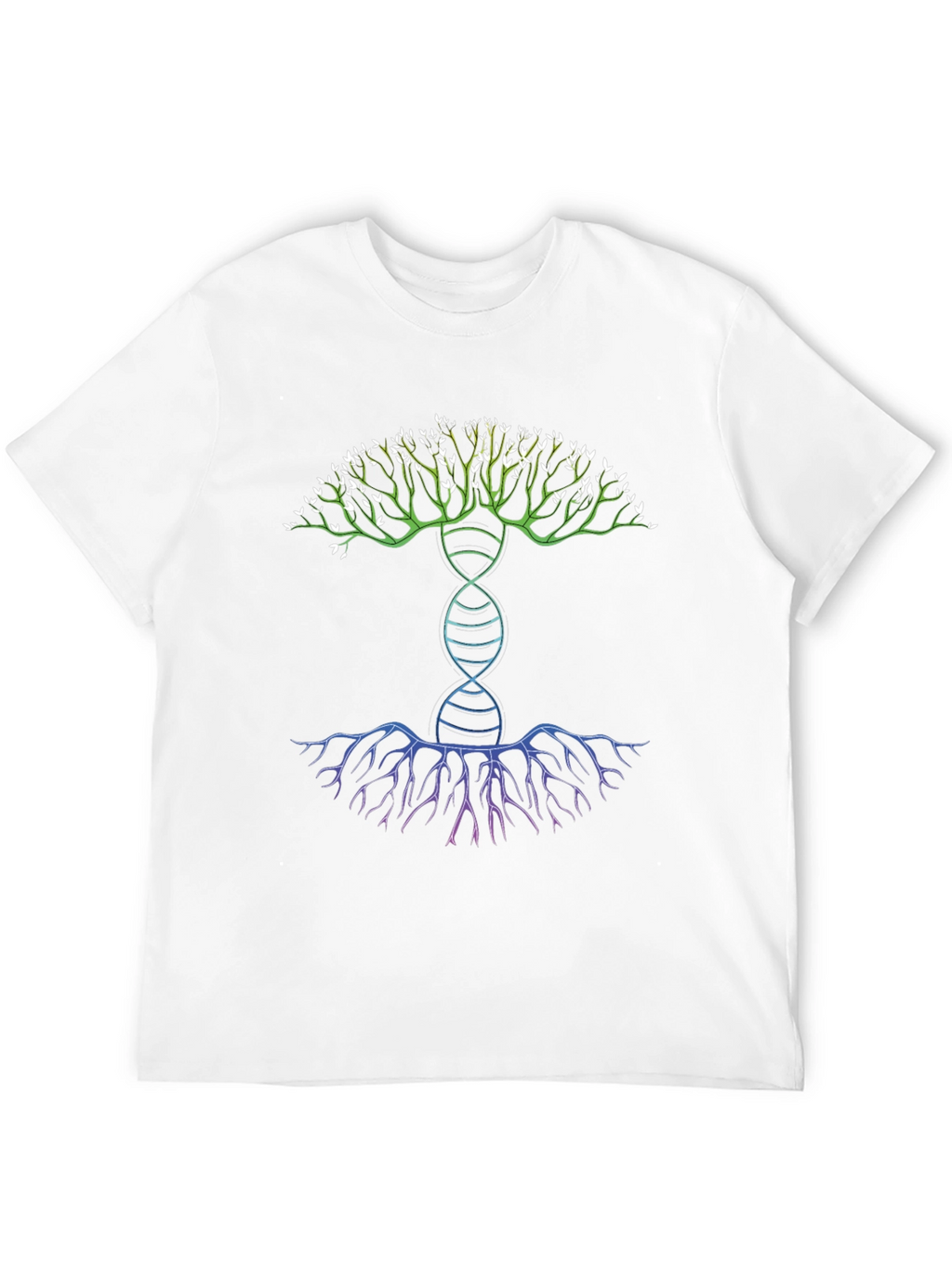 DNA Tree Graphic T-Shirt - Stylish Science Apparel