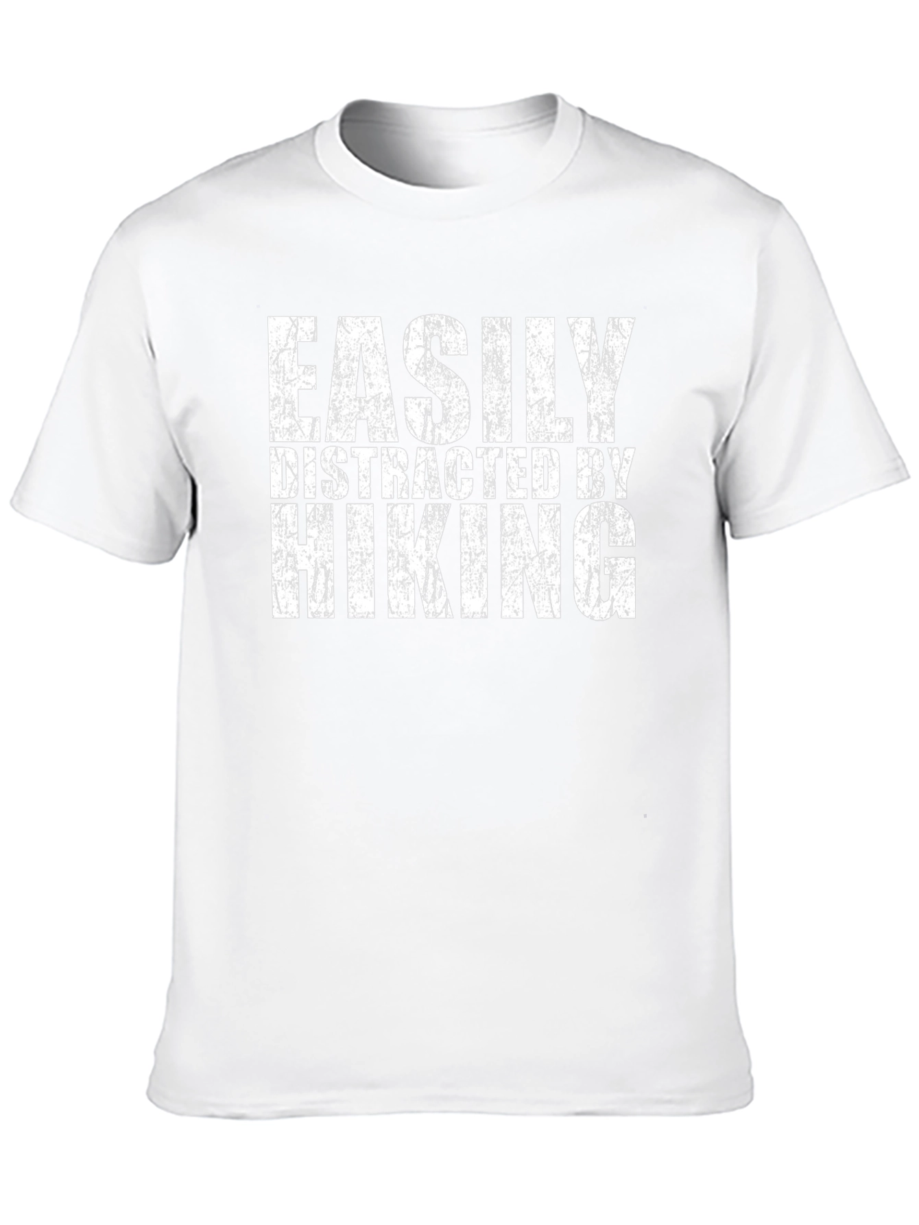 Easily Distracted By Hiking Black T-Shirt
