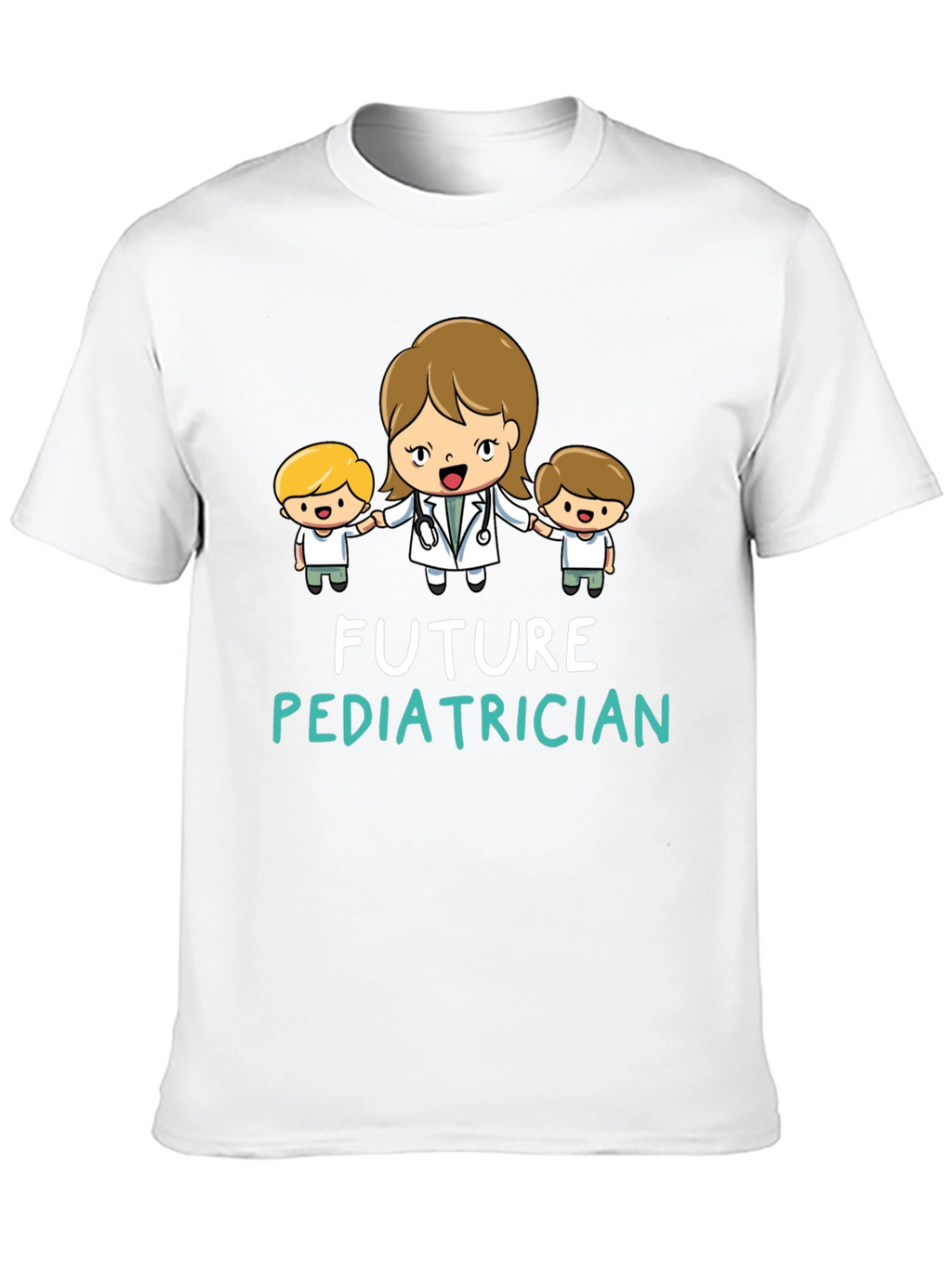 Future Pediatrician Black T-Shirt
