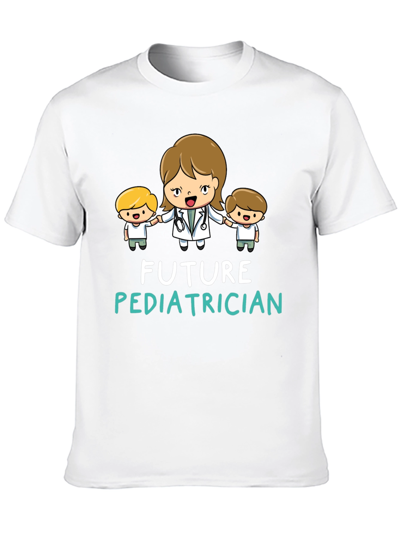 Future Pediatrician Black T-Shirt